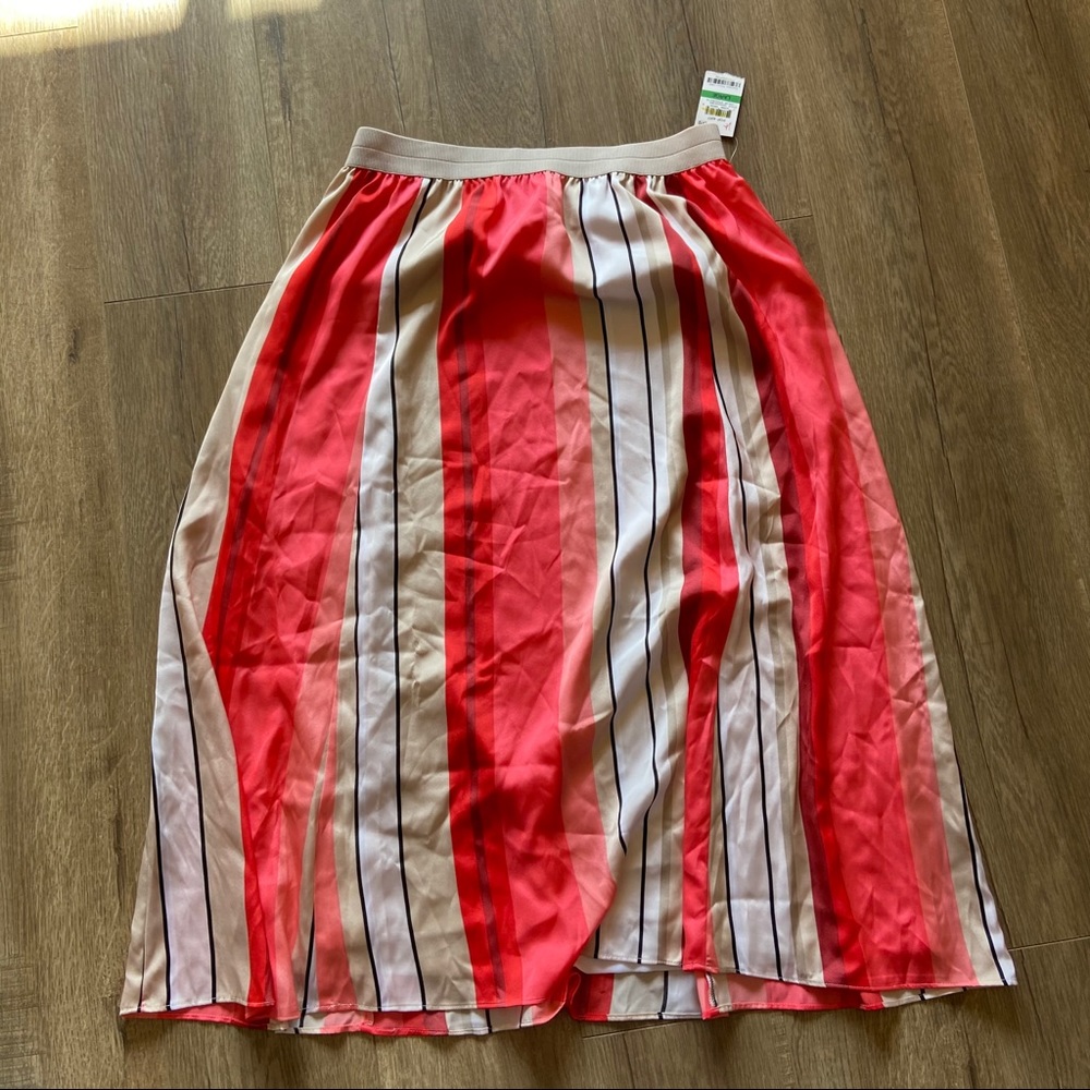 Macy’s Alfani MultiColor Midi Skirt